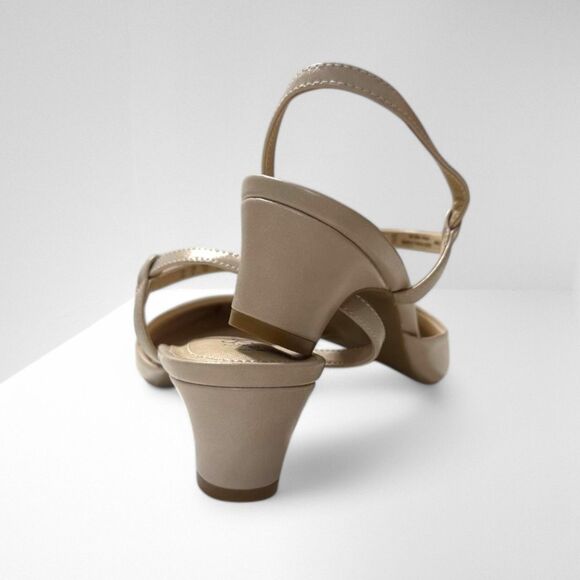 LIFESTRIDE "Minimalist" Taupe Slingback Pump, NWOT! Size 11 Life Stride - Picture 5 of 9